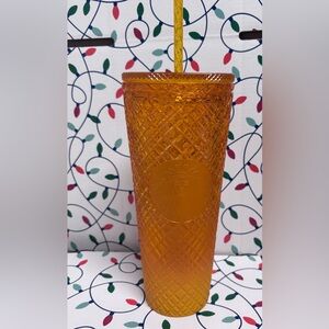 (New) 2022 Summer Orange Mango ombré Starbucks